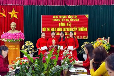 Hội thi Giáo viên dạy giỏi cấp trường, năm học 2025–2026